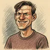Mads Olsen karikatur
