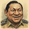 Manuel Noriega karikatur
