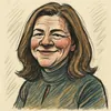 Marianne Bigum karikatur