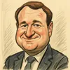 Michael Aastrup Jensen karikatur