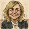 Mona Juul karikatur