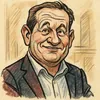 Peter Juel-Jensen karikatur