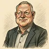Peter Larsen karikatur