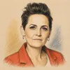 Pia Olsen Dyhr karikatur