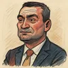 Qarsoq Høegh-Dam karikatur