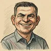 Rune Kristensen karikatur
