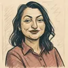 Sinem Dybvad Demir karikatur