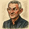 Sjúrður Skaale karikatur