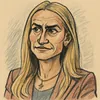 Sofie F. Villadsen karikatur