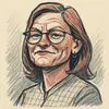 Sofie Lippert karikatur