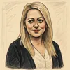 Sólbjørg Jakobsen karikatur