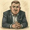 Steffen Holme Helledie karikatur