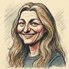 Zenia Stampe karikatur