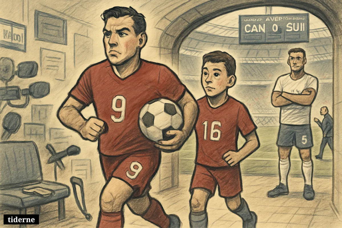 Canadian and Swiss soccer players face a crucial match, with a replacement stepping up as injury and tournament pressure hang over the scene.