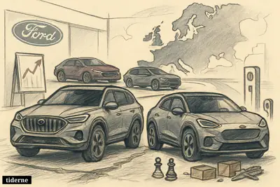 Ford vil vende i Europa med fem nye biler