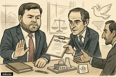 JD Vance and Rafael Grossi meet at a negotiation table in Switzerland as Iranian talks reopen access for nuclear inspectors.