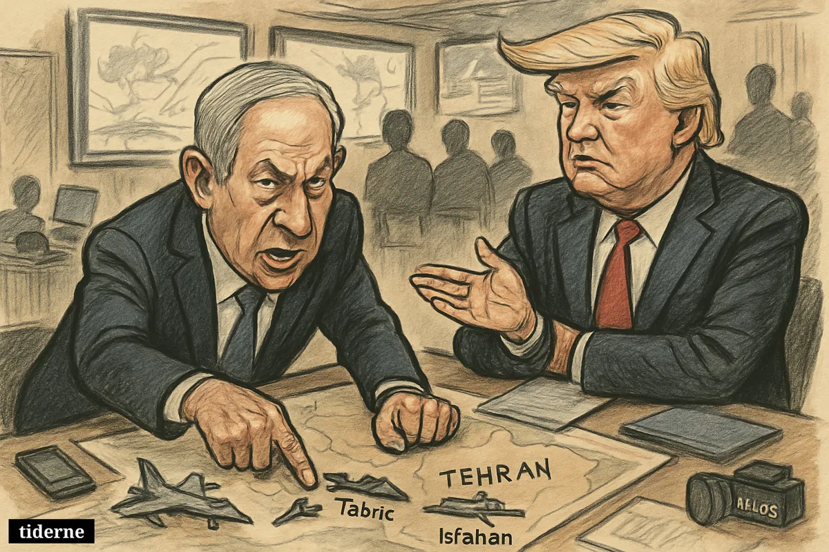 Israel angriber mål i Iran efter ny optrapning
