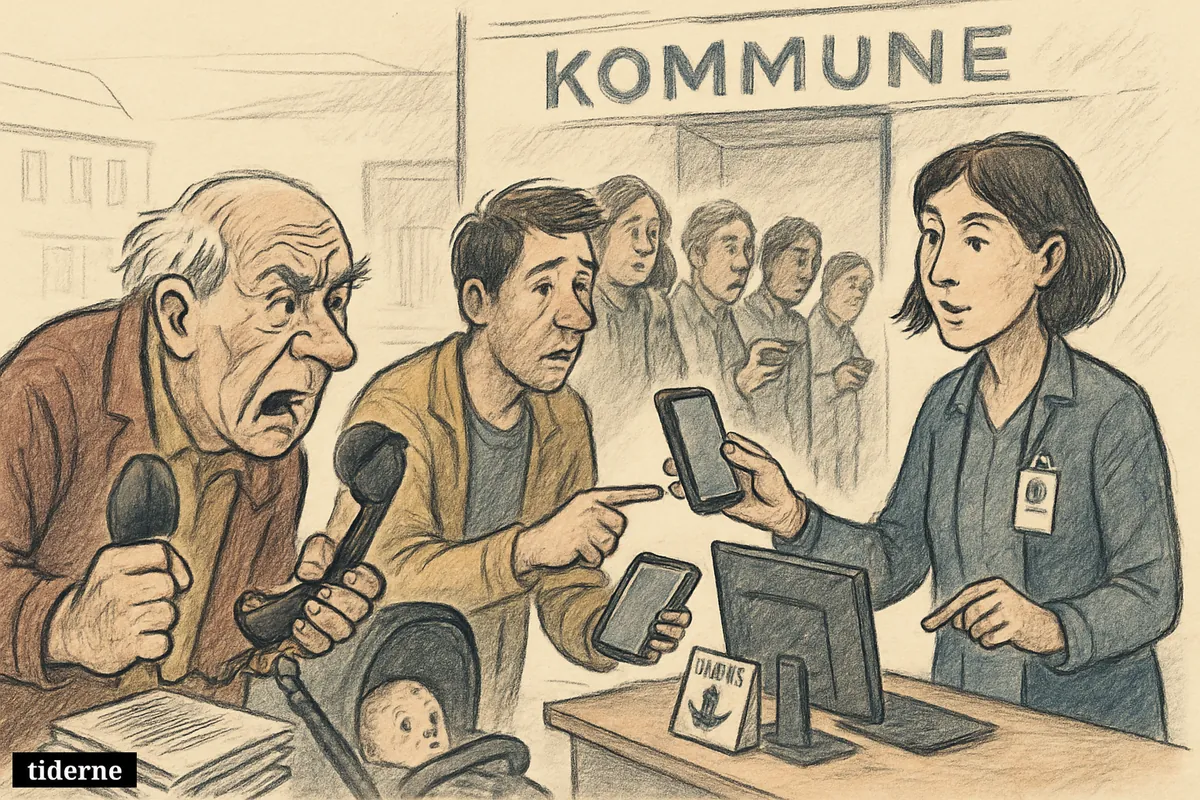 Kommuner ramt af nedbrud på telefonlinjer