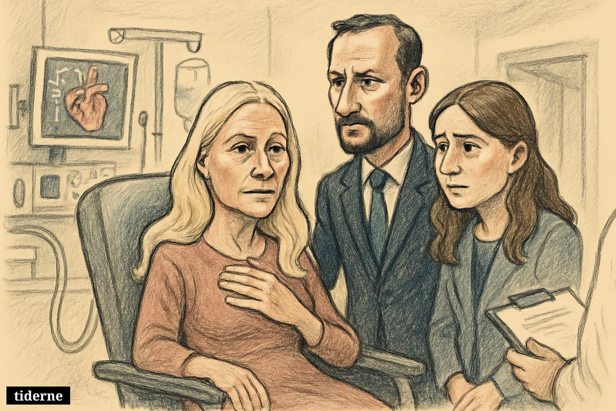 Mette Marit på prioriteret liste til lungetransplantation