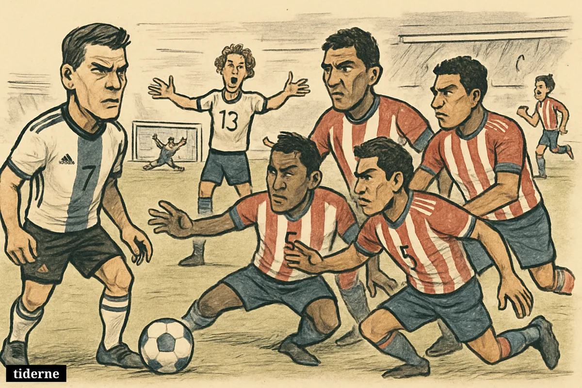 Paraguay udstillede Tysklands taktiske problemer