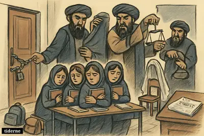 Taliban strammer grebet om afghanske piger