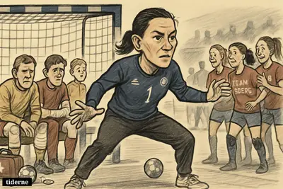 Silje Solberg stands wide in goal as a calm veteran, while injured goalkeepers and anxious teammates underscore Team Esbjerg’s keeper crisis.