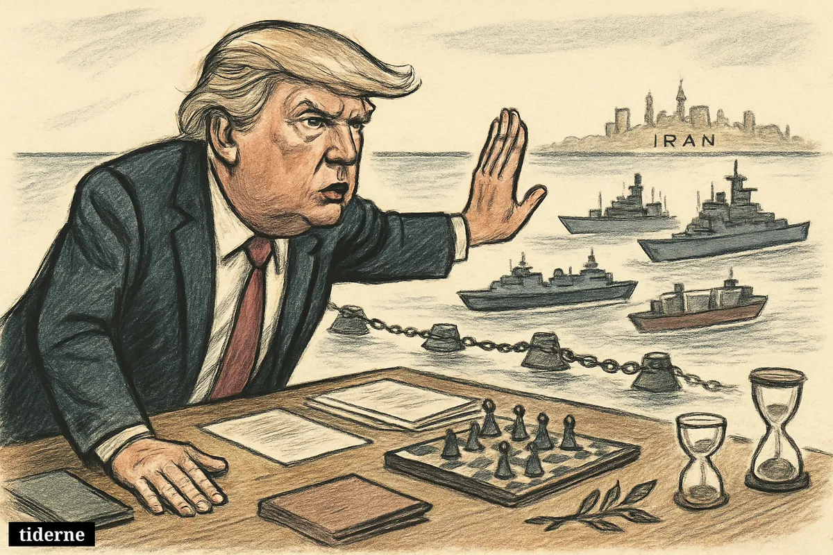 Trump: Blokaden mod Iran løftes først ved aftale