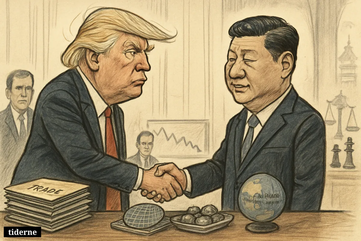 Trump og Xi mødes i Beijing under voksende pres