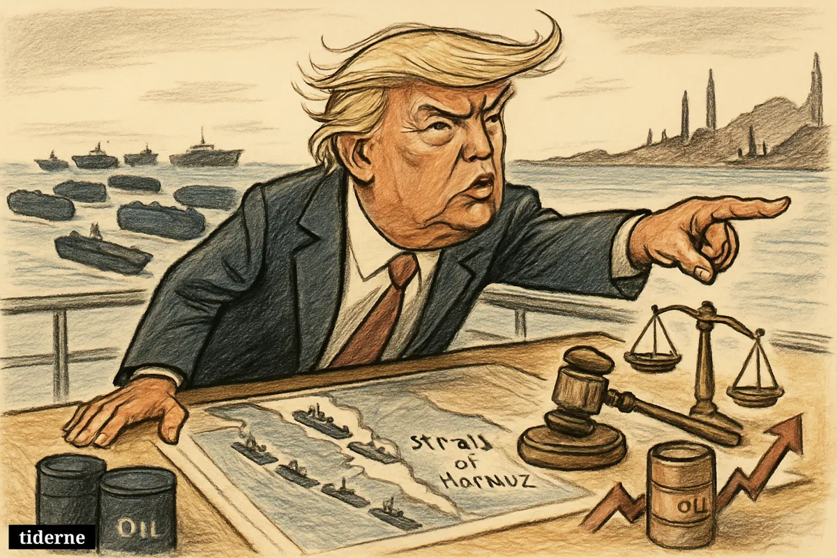 Trump skærper Iran-konflikten med blokade