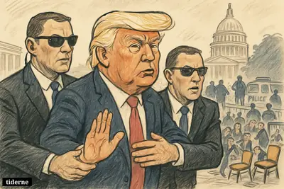 Trump takker Secret Service efter skyderi