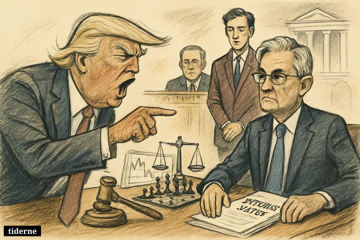 Trump truer Powell og udfordrer Feds uafhængighed