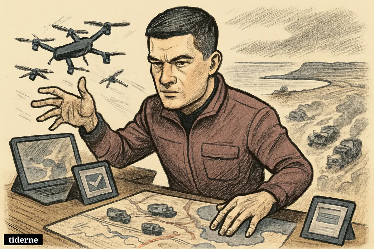 Ukraine rammer russiske forsyninger med AI droner