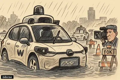 Waymo pauser robotaxier efter kørsel i oversvømmelse