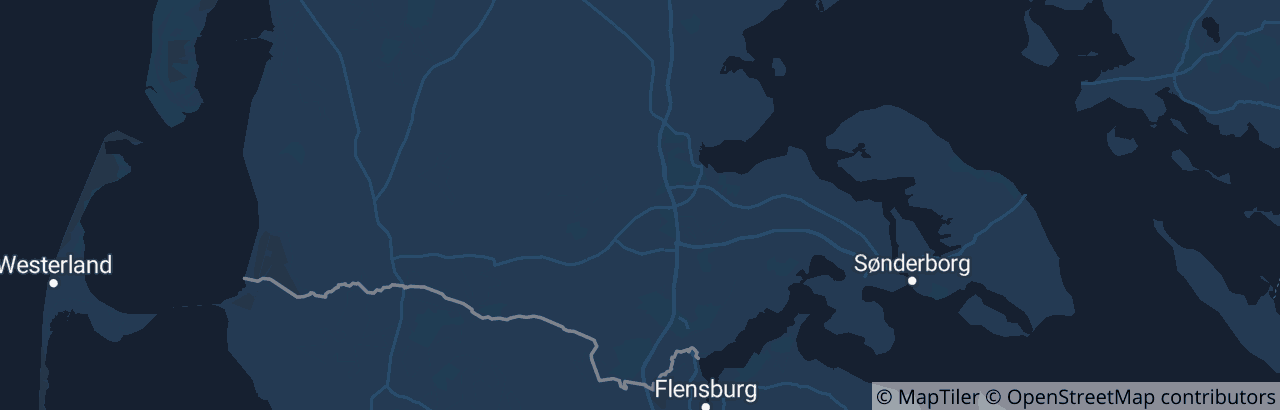 Kort over Aabenraa Kommune