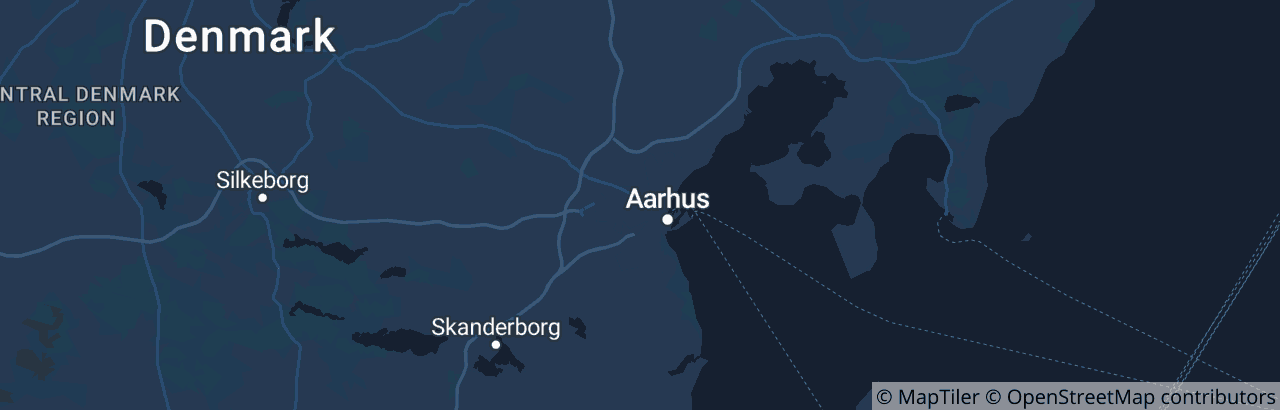 Kort over Aarhus Kommune