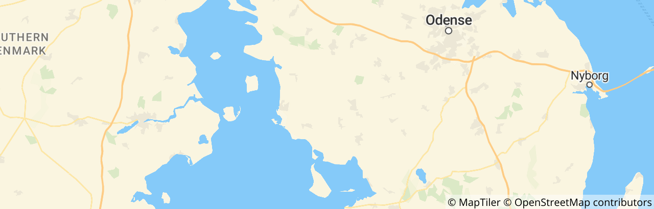 Kort over Assens Kommune