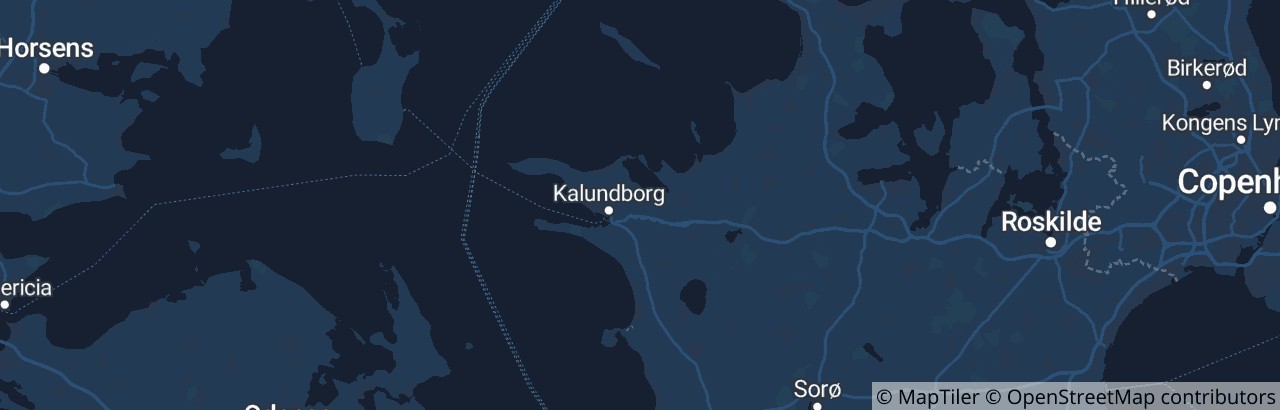 Kort over Kalundborg Kommune