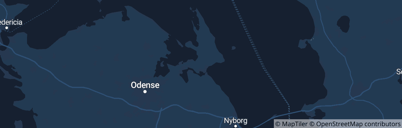 Kort over Kerteminde Kommune