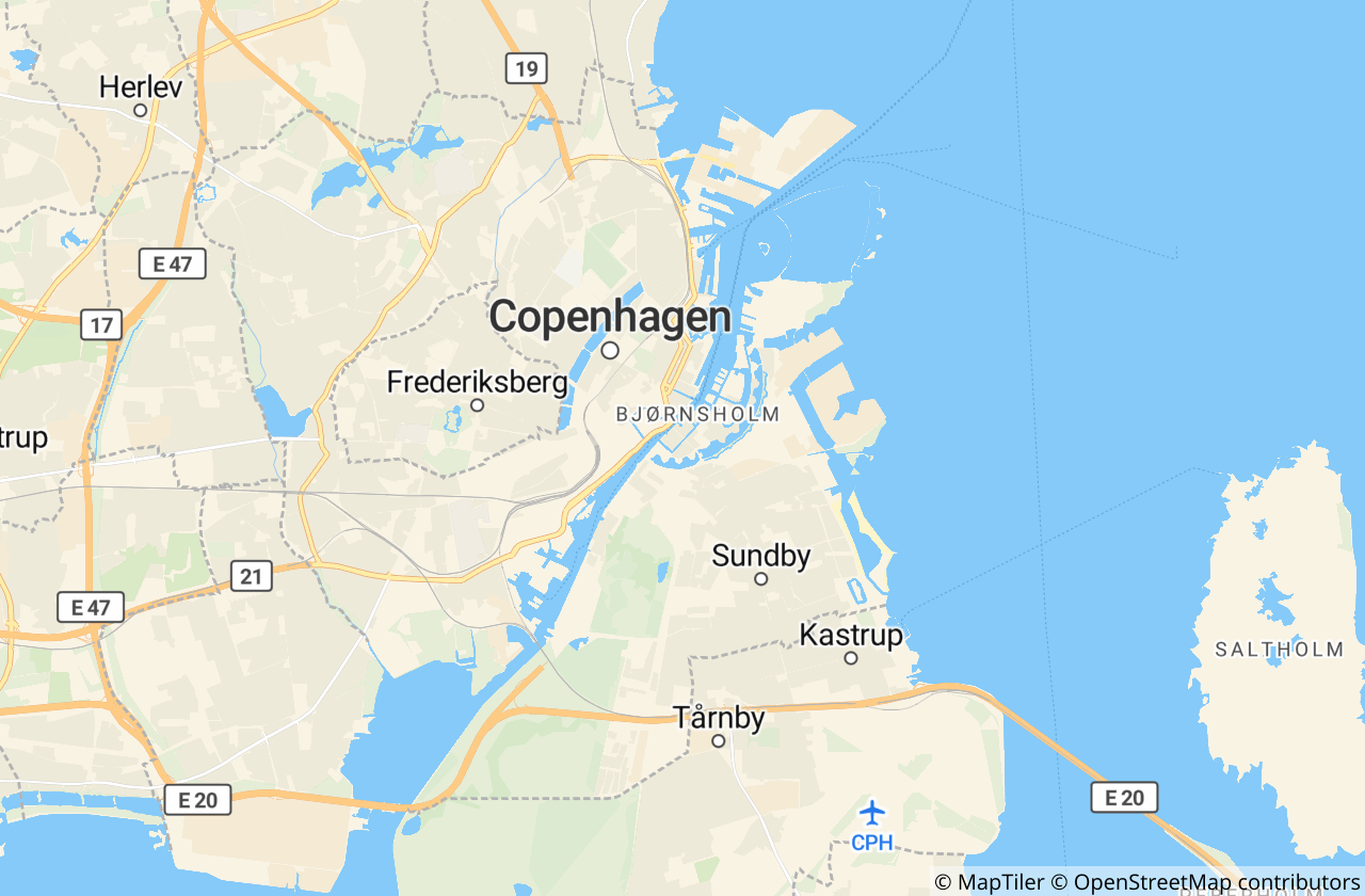 Kort over København Kommune