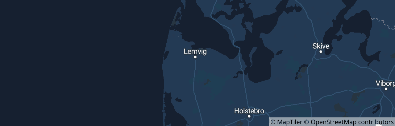 Kort over Lemvig Kommune