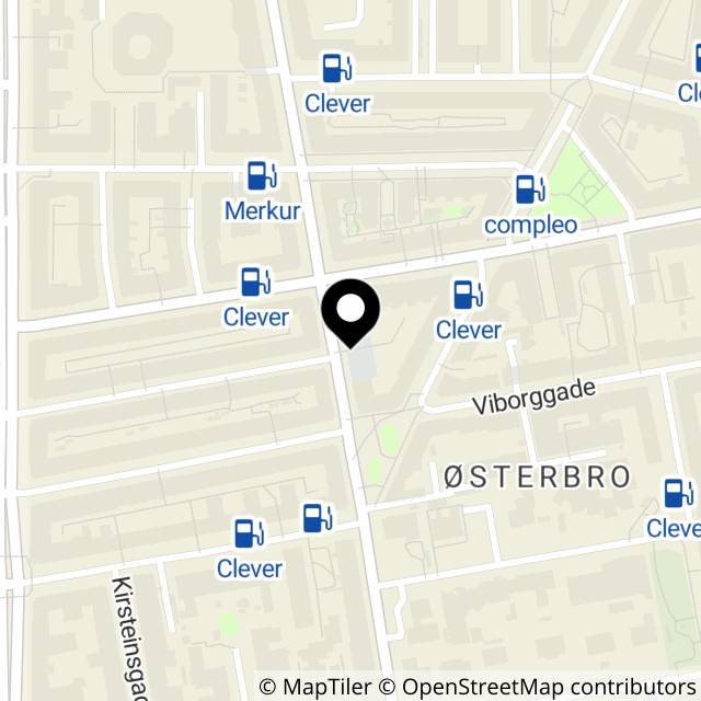 Kort over Randersgade 38
