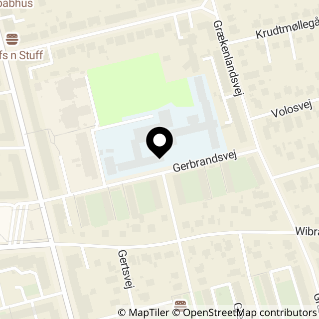 Kort over Gerbrandsvej 9