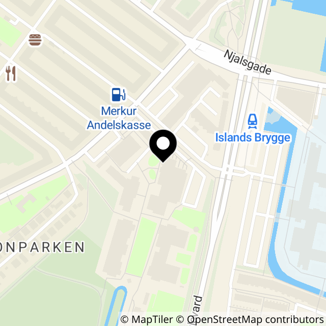 Kort over Artillerivej 57