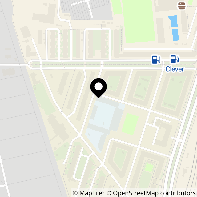 Kort over Natalie Zahles Vej 9