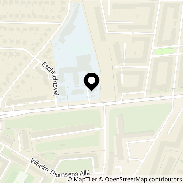 Kort over Vigerslev Allé 108