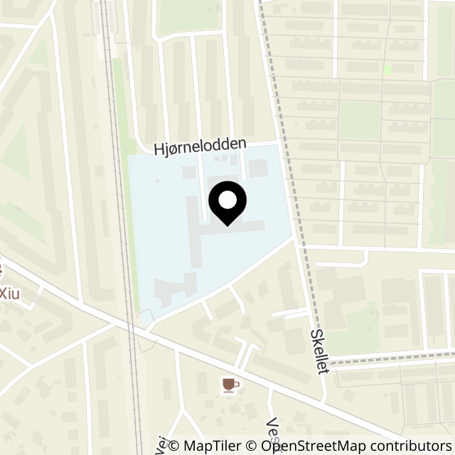 Kort over Vibeholmen 1