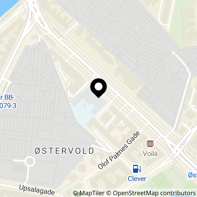 Kort over Dag Hammarskjölds Allé 17