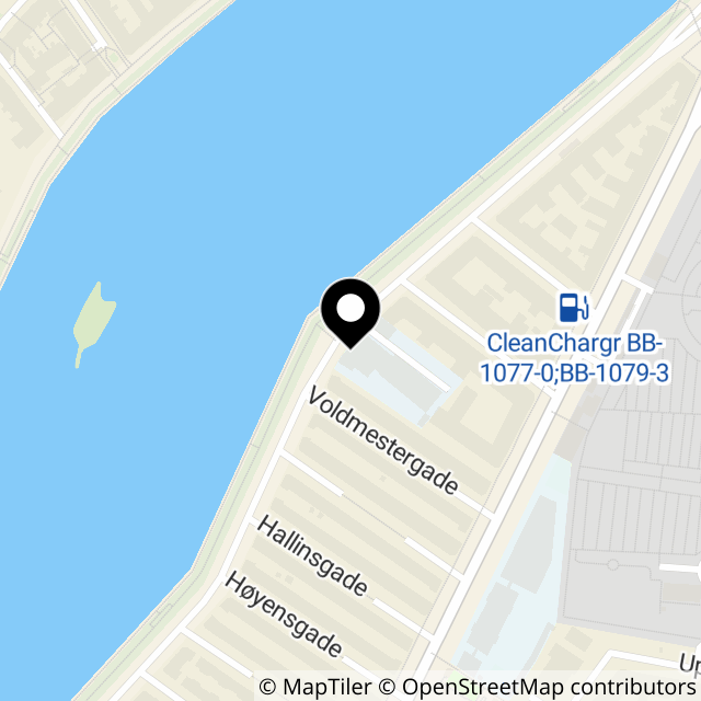 Kort over Øster Søgade 86
