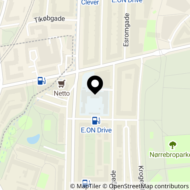 Kort over Ørholmgade 8