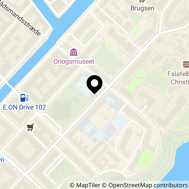 Kort over Prinsessegade 35